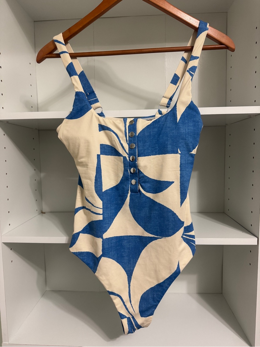 Aur Ocea Ipanema Square Neck Onepiece Swimsuit Women's Size US4